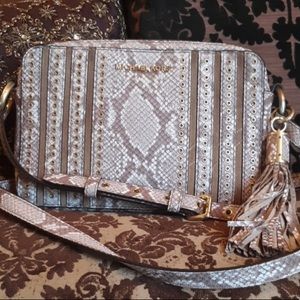 Michael Kors Snakeskin Crossbody